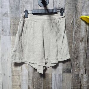 Yoli & Otis Tan Linen Shorts
